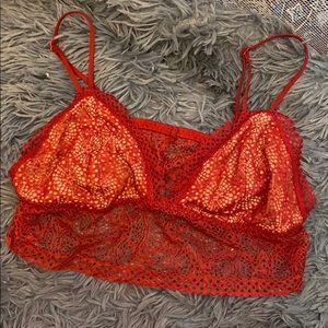 COPY - Red/Nude Bralette